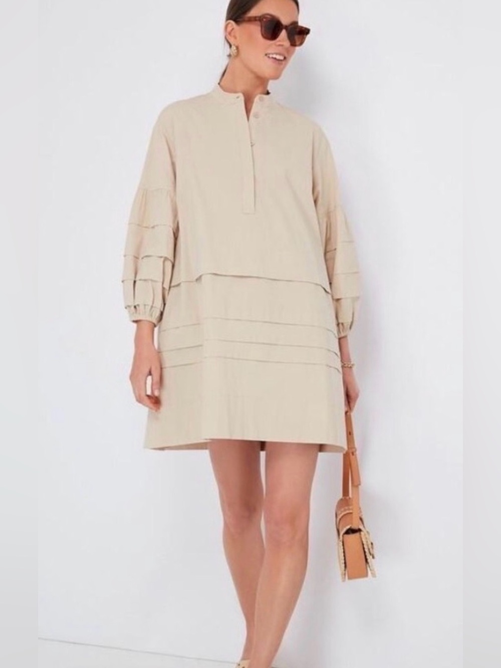Pomander Place Chelsea Dress in Beige NWT Size XS Tuckernuck